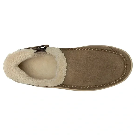 Cozy Women's Tan Slip-On Slippers - Picture 3 of 8